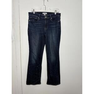 Lucky Brand Jeans 10 30 Womens Sweet Mid Rise Boot Dark Wash Stretch Office